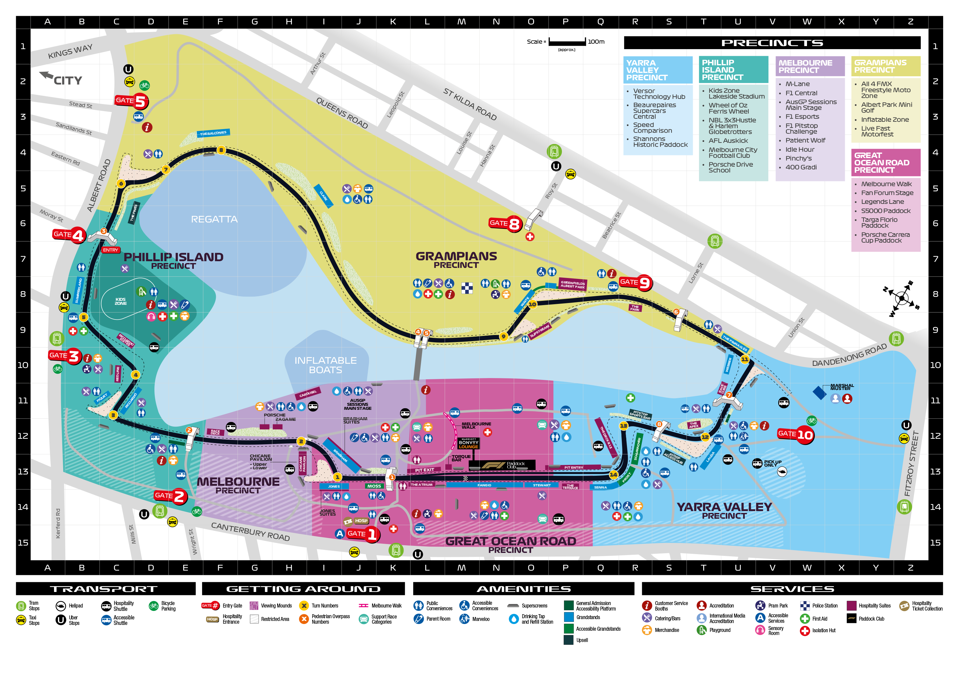 MAP Changes to Albert Park Grand Prix Circuit