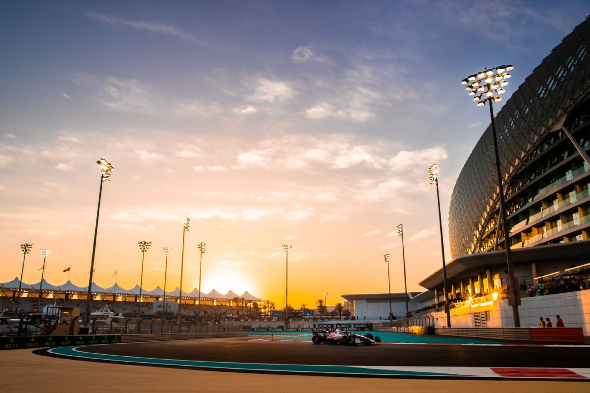 Starting Grid Abu Dhabi Grand Prix