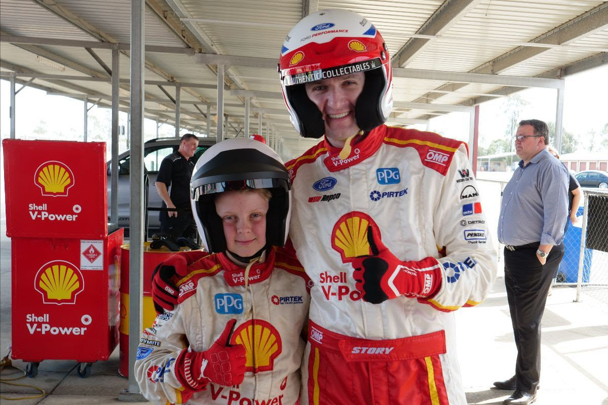 news: Story, Johnson step up charity commitments - Speedcafe.com