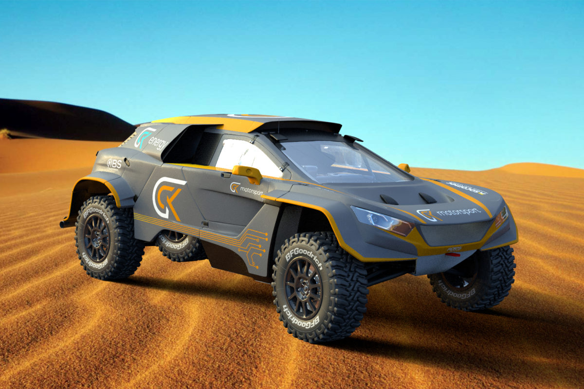 Hydrogen powered car slated to contest 2024 Dakar Rally