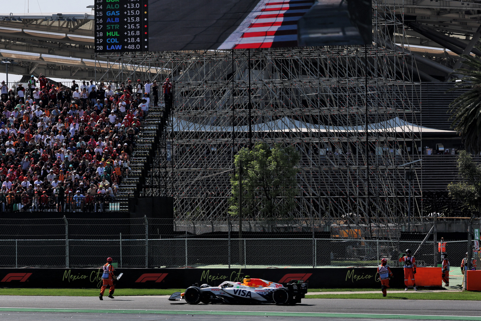 Liam Lawson Blamed for Marshal Near-Miss in Mexico, Despite FIA Apology