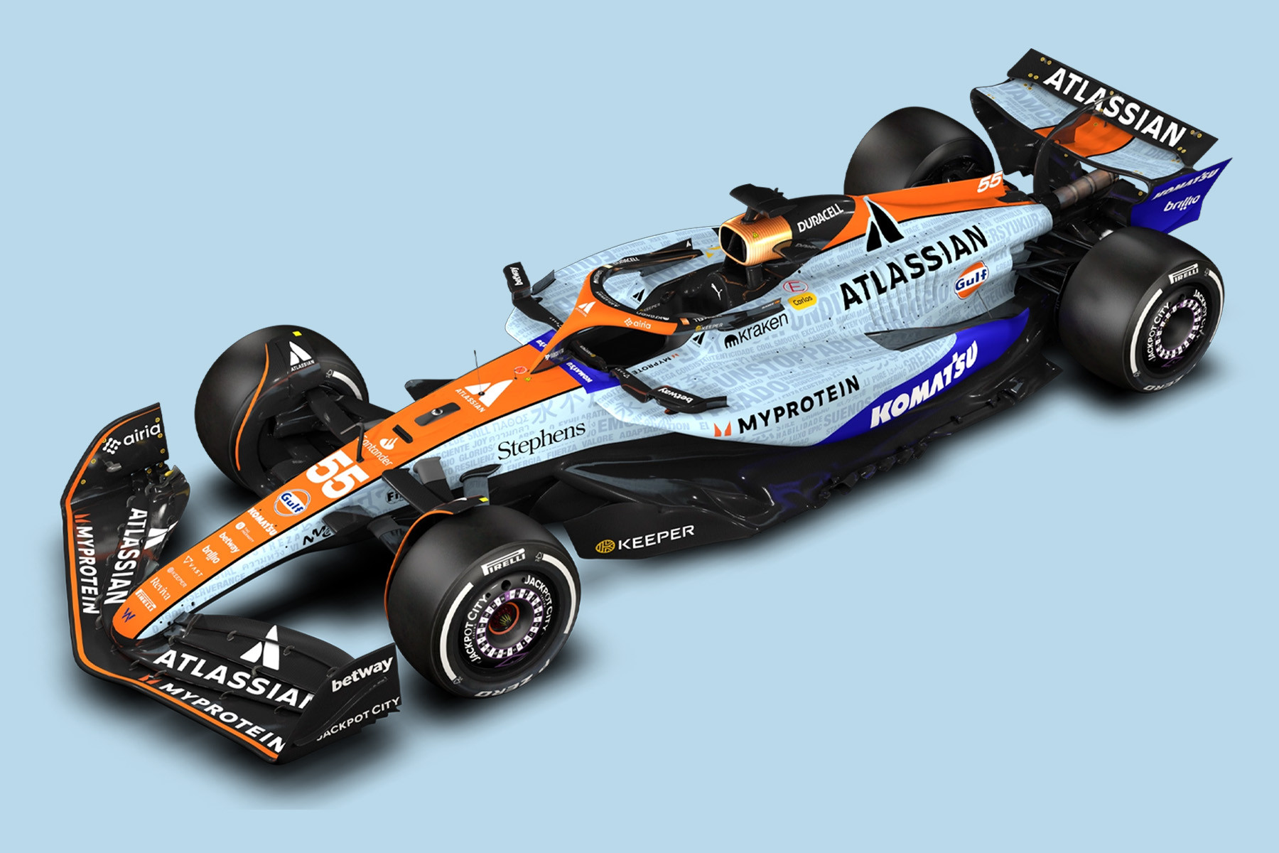 ウィリアムズ、サンパウロGPでファンの言葉を冠した特別カラーリング「ガルフ・リバリー」を発表