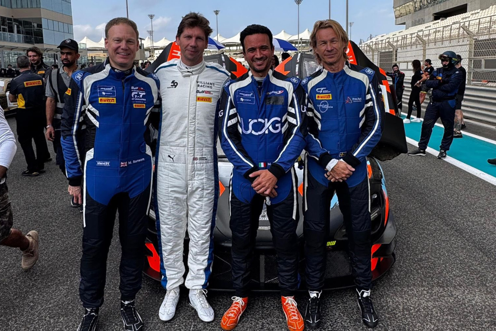 Il capo della Williams F1 James Vowles vince nel suo ritorno alle corse alla Gulf 12 Hours