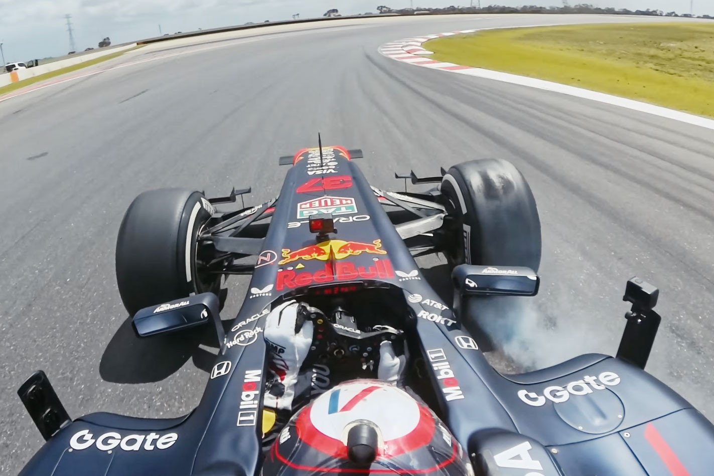 Red Bull reveals lap times from Supercars stars' F1 test