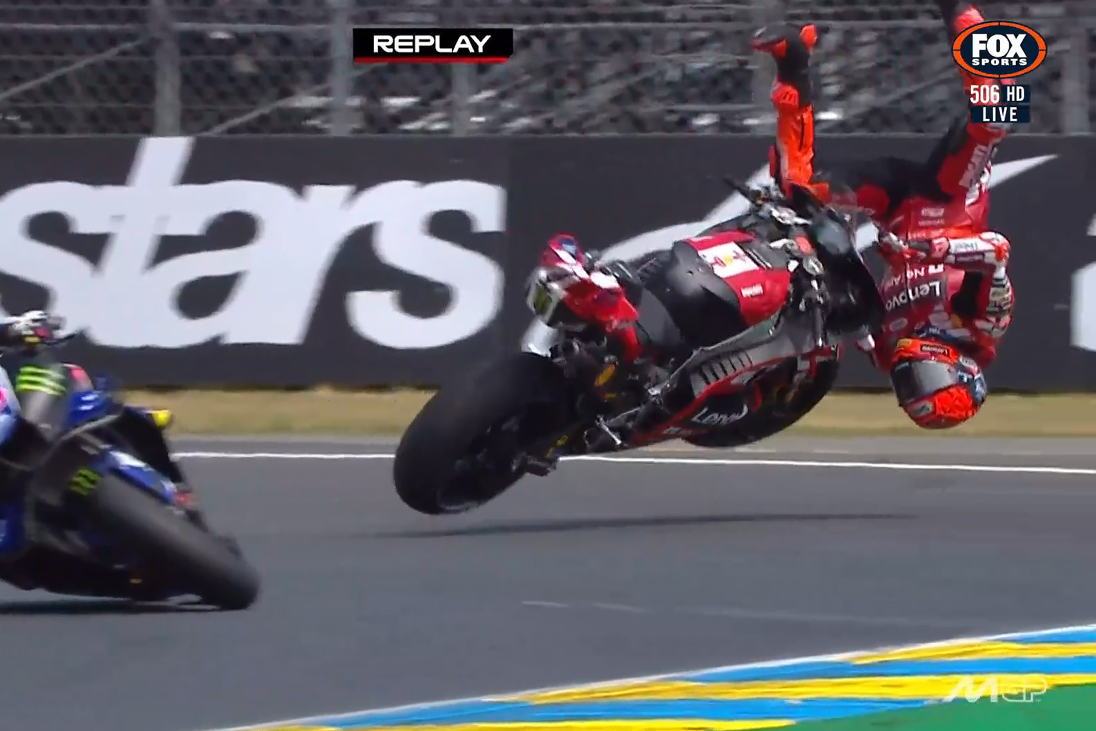Marc Marquez suffers broken foot in ugly MotoGP crash