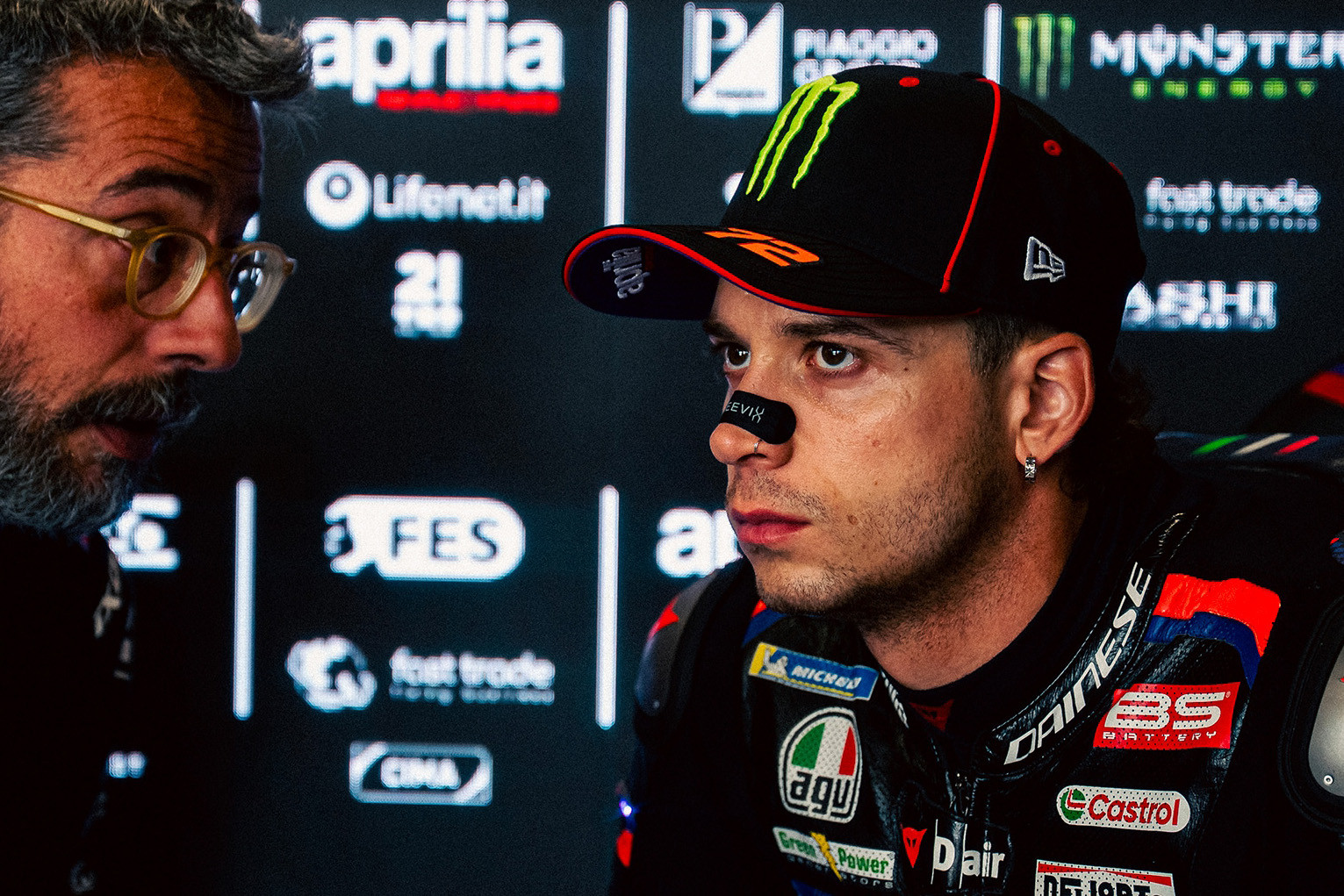 MotoGP bans points leader Bezzecchi for abusing marshal