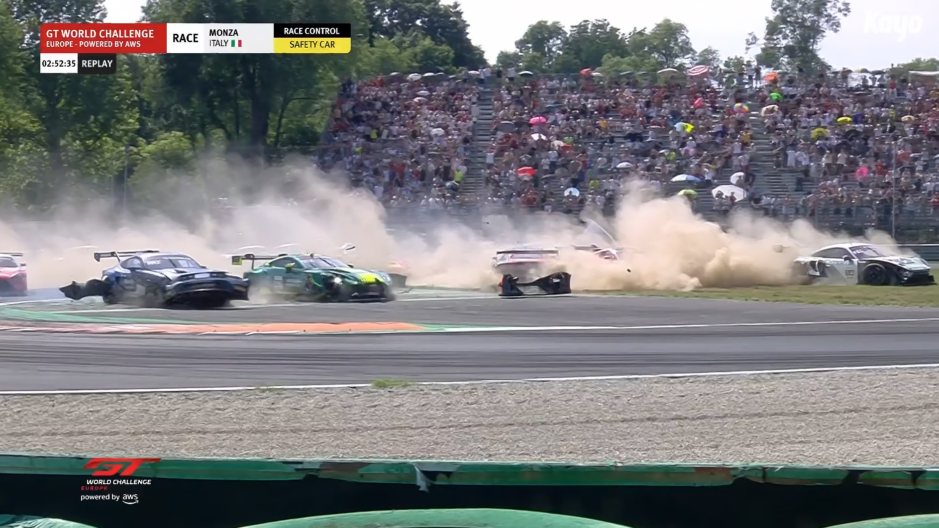 Bathurst winner denies he triggered disastrous Monza pile-up