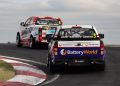 Aaron kicked off his 2024 V8 Superutes campaign with a first up victory, hounded throughout by David  Sieders. Image: InSyde Media