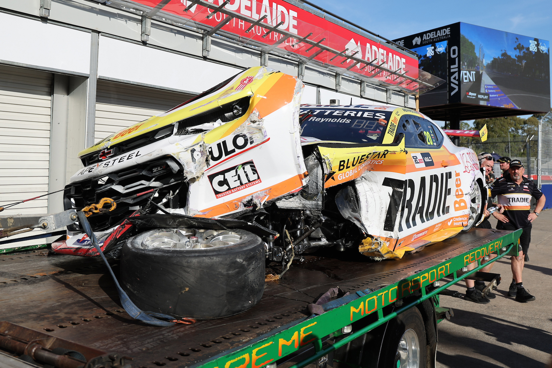 Supercars news: David Reynolds, Cameron Hill react to Adelaide 500 ...